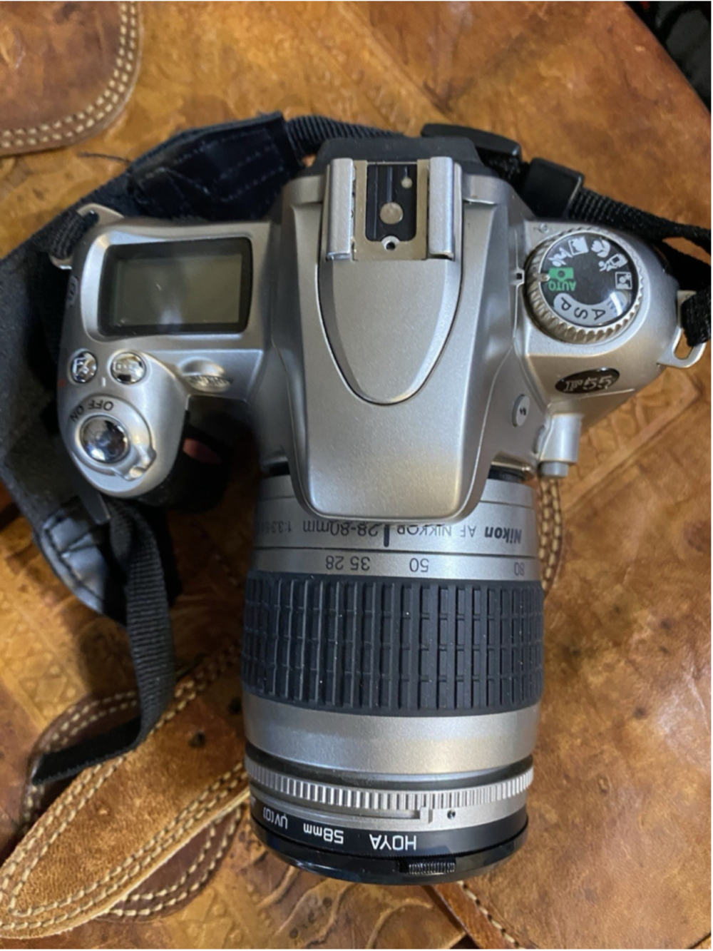 Nikon F55 + Sigma 28-80mm f SLR 35mm Grey Camera Lens Body